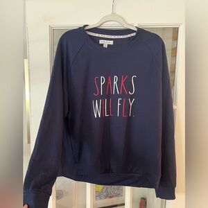 Rae Dunn “Sparks Will Fly” 4th of July long sleeve